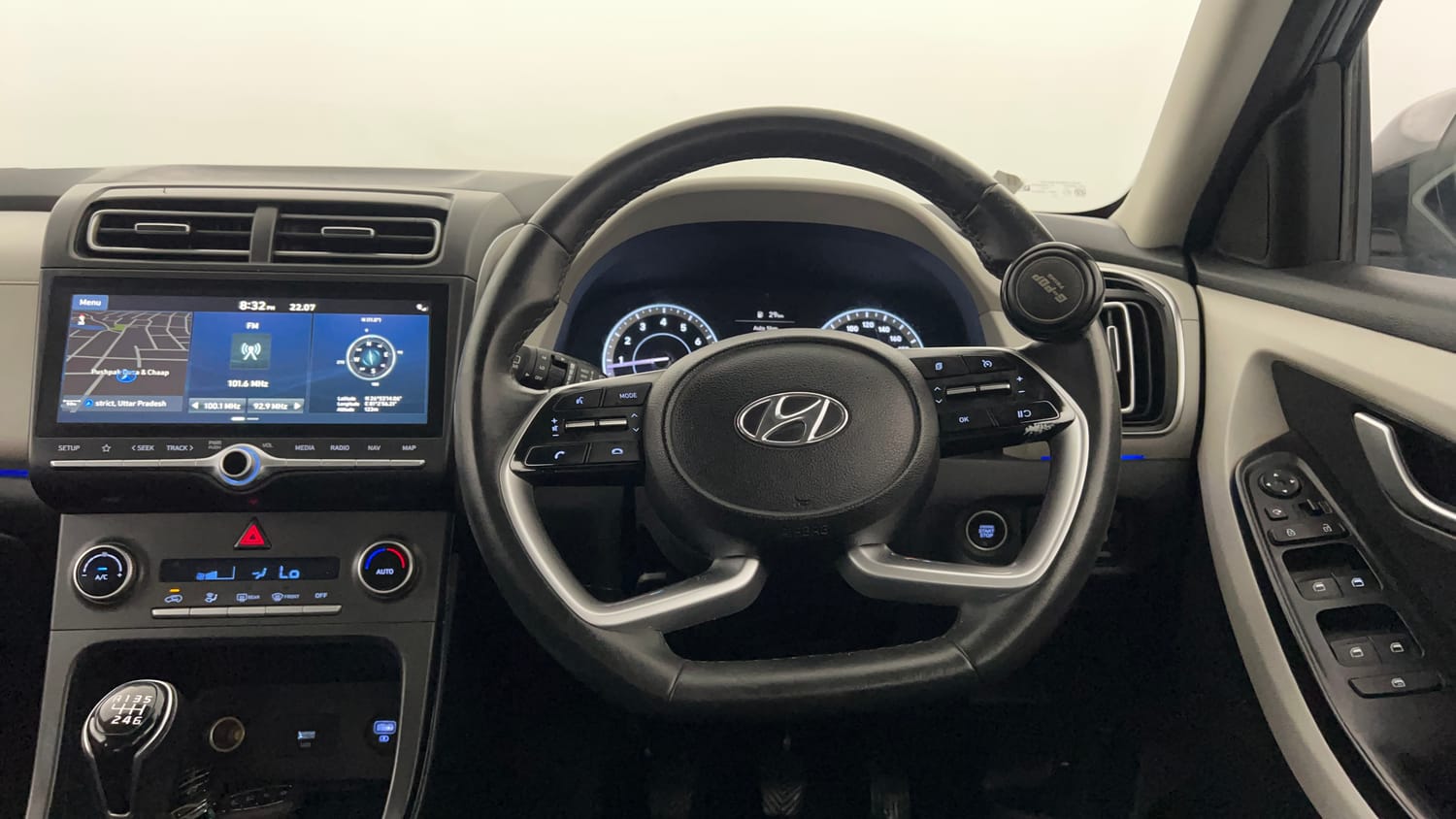 Used 2023 Hyundai Creta SX 1.5 Petrol Petrol Manual interior STEERING VIEW