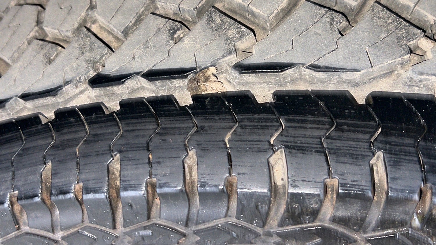 Used 2019 Tata Harrier XZ Diesel Manual tyres LEFT REAR TYRE TREAD VIEW