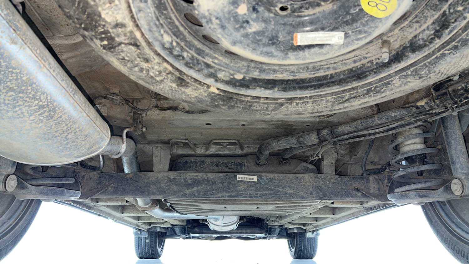 Used 2021 MG Motors Hector Sharp 1.5 DCT Petrol Petrol Automatic extra REAR UNDERBODY VIEW (TAKEN FROM REAR)
