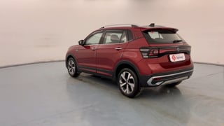 Used 2023 Volkswagen Taigun Topline 1.0 TSI MT Petrol Manual exterior LEFT REAR CORNER VIEW