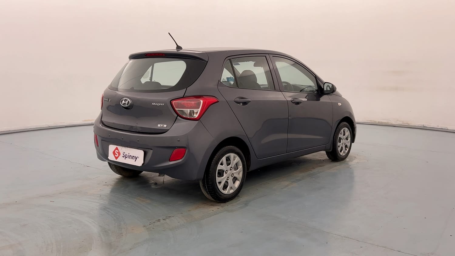 Used 2014 Hyundai Grand i10 Magna 1.2 Kappa VTVT Petrol Manual exterior RIGHT REAR CORNER VIEW