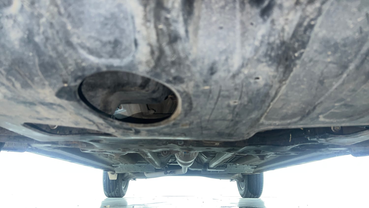 Used 2020 Kia Seltos HTK Plus 1.5 Petrol Manual extra FRONT LEFT UNDERBODY VIEW