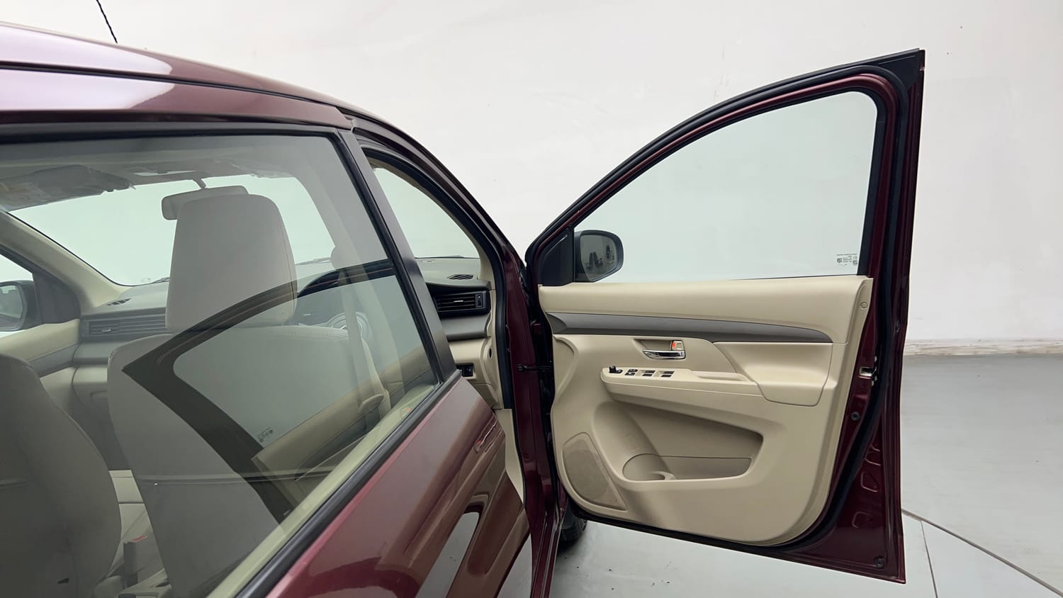 Used 2023 Maruti Suzuki Ertiga VXi (O) Petrol Manual interior RIGHT FRONT DOOR OPEN VIEW