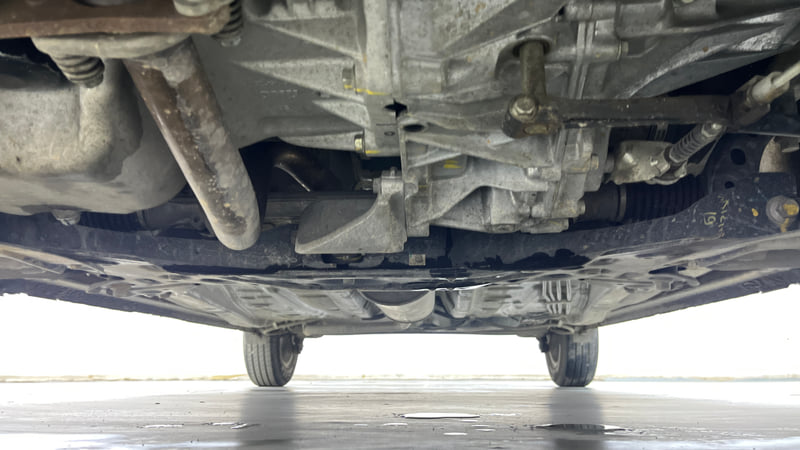 Used 2023 Maruti Suzuki Wagon R ZXI Plus 1.2 Petrol Manual extra FRONT LEFT UNDERBODY VIEW
