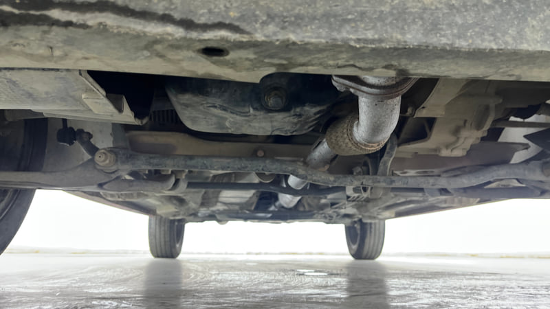 Used 2021 Tata Tiago XZ Plus Dual Tone Petrol Manual extra FRONT LEFT UNDERBODY VIEW