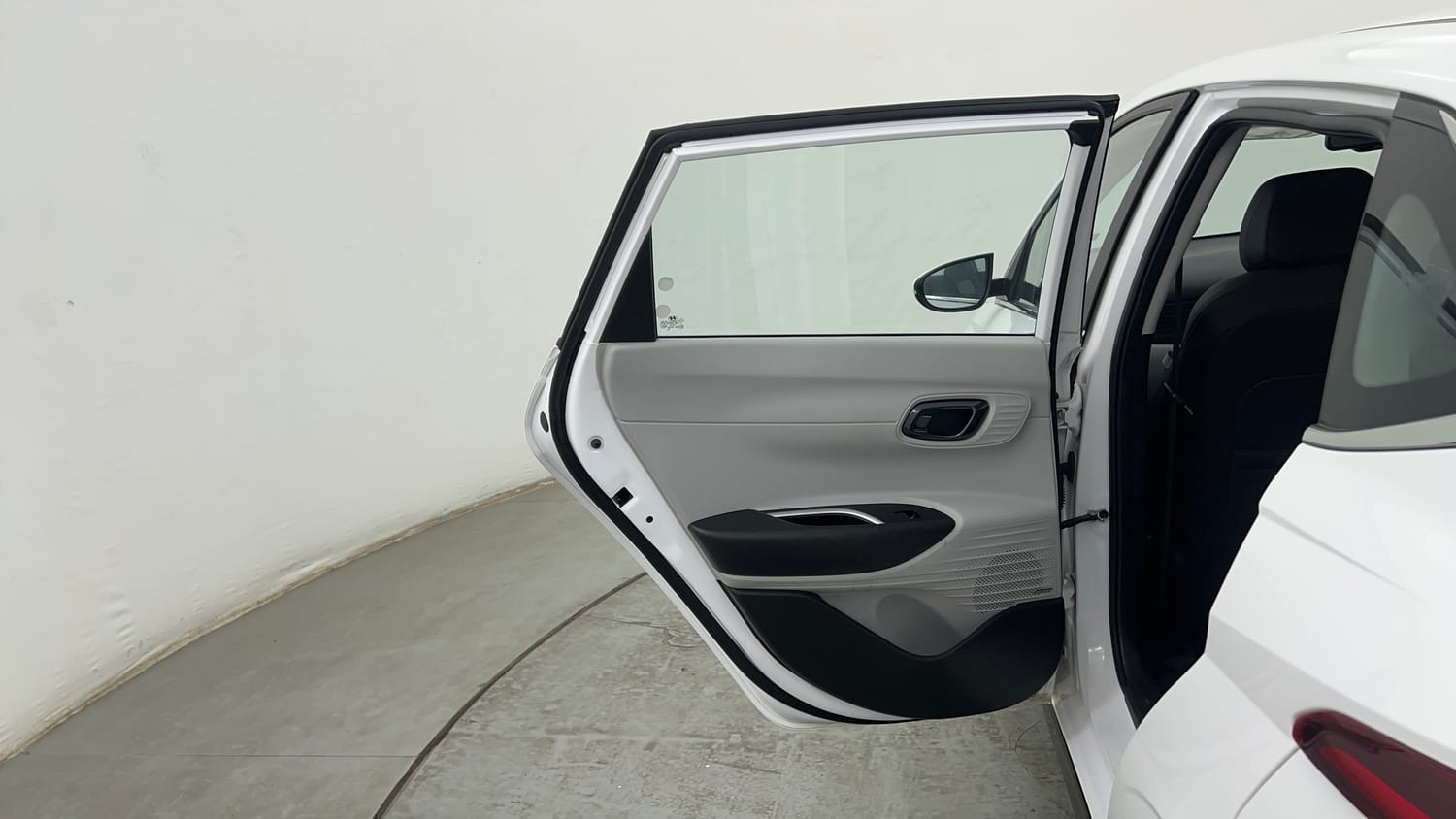 Used 2025 Hyundai New i20 Asta (O) 1.2 IVT Petrol Automatic interior LEFT REAR DOOR OPEN VIEW