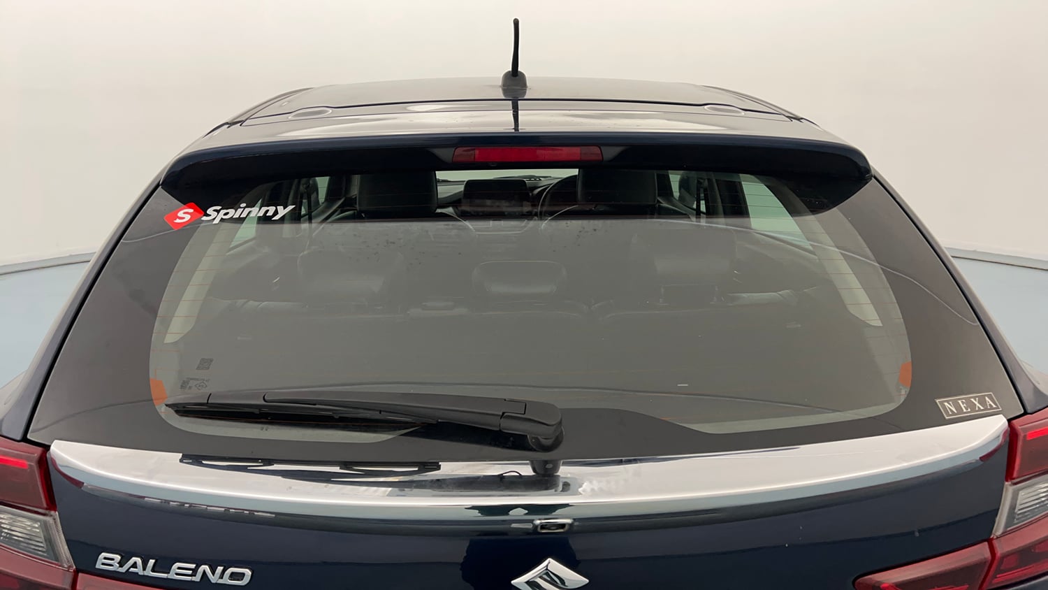 Used 2024 Maruti Suzuki Baleno Alpha MT Petrol Manual exterior BACK WINDSHIELD VIEW