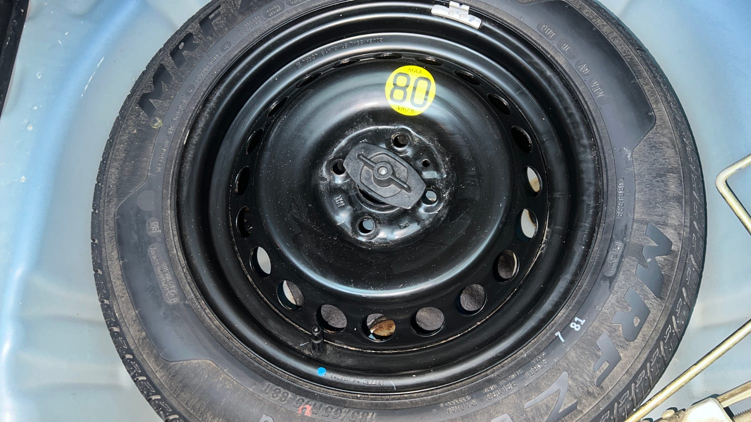 Used 2020 Maruti Suzuki Baleno Alpha Petrol Manual tyres SPARE TYRE VIEW