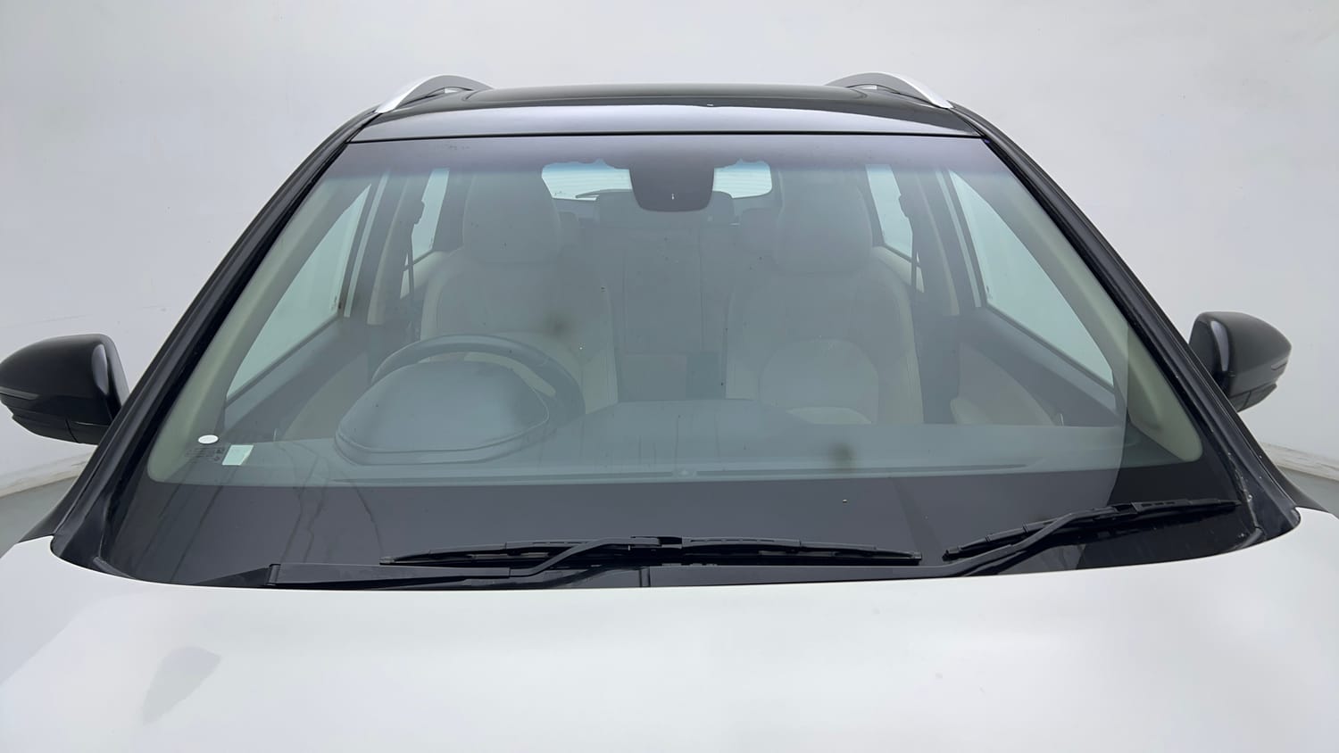 Used 2021 MG Motors Hector Sharp 1.5 DCT Petrol Petrol Automatic exterior FRONT WINDSHIELD VIEW