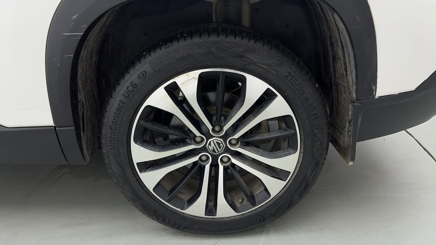 Used 2021 MG Motors Hector Sharp 1.5 DCT Petrol Petrol Automatic tyres LEFT REAR TYRE RIM VIEW