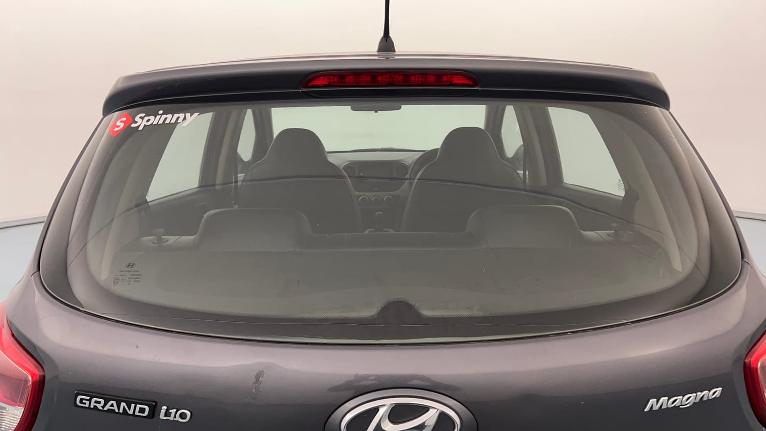 Used 2014 Hyundai Grand i10 Magna 1.2 Kappa VTVT Petrol Manual exterior BACK WINDSHIELD VIEW