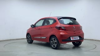 Used 2021 Tata Tiago XZ Plus Dual Tone Petrol Manual exterior LEFT REAR CORNER VIEW