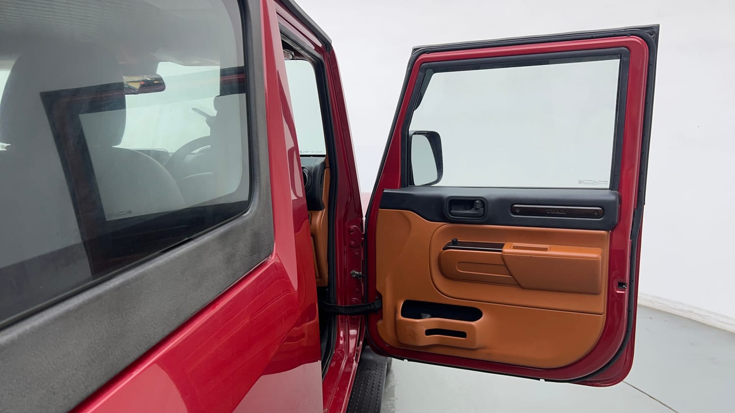 Used 2022 mahindra Thar LX Hard Top Petrol MT 4WD Petrol Manual interior RIGHT FRONT DOOR OPEN VIEW