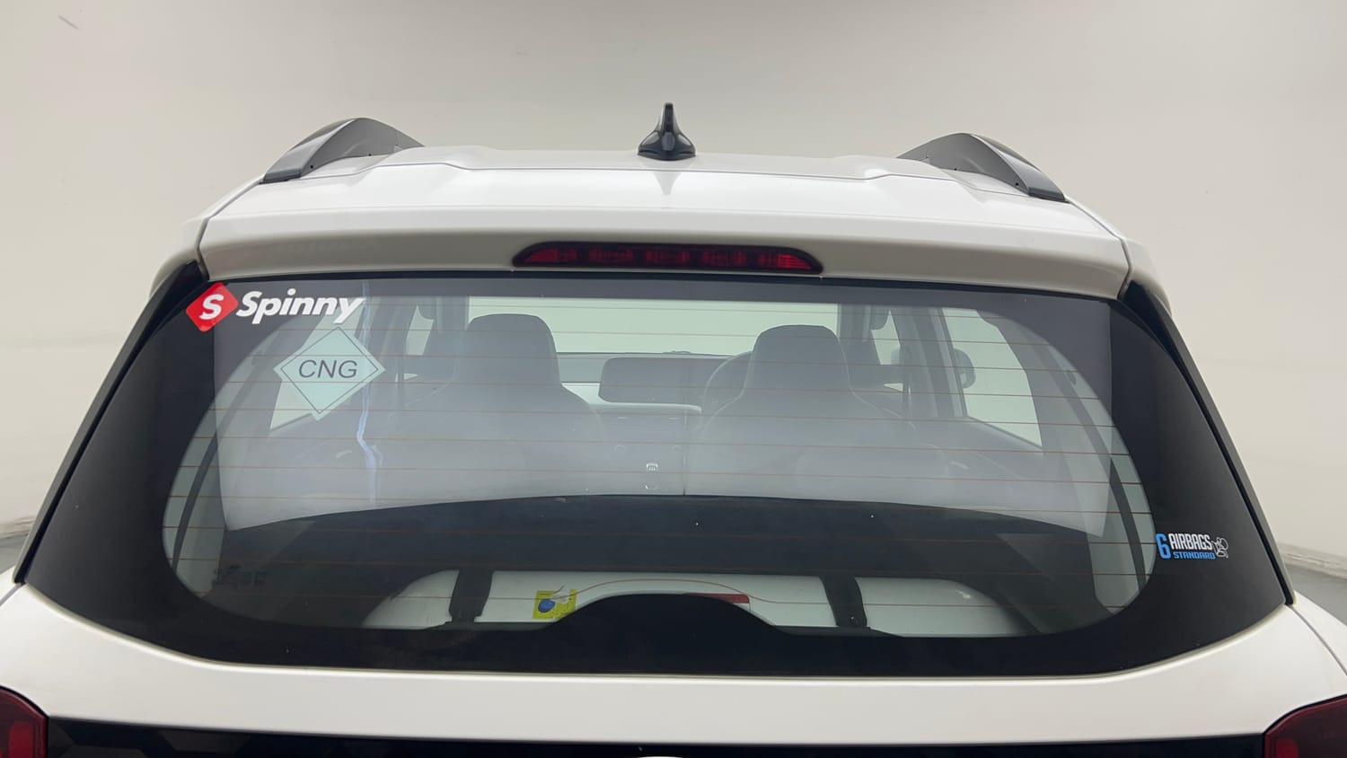 Used 2024 Hyundai Exter SX 1.2 CNG MT Cng Manual exterior BACK WINDSHIELD VIEW