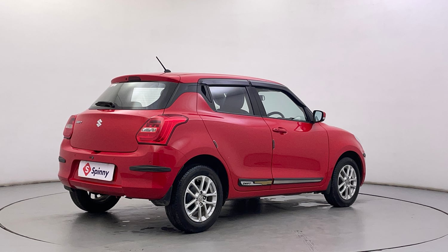 Used 2022 Maruti Suzuki Swift ZXi AMT Petrol Automatic exterior RIGHT REAR CORNER VIEW