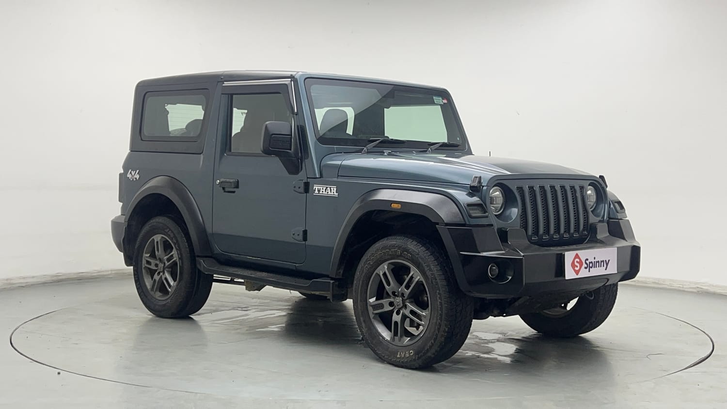 Used 2023 mahindra Thar LX Hard Top Diesel AT 4WD Diesel Automatic exterior RIGHT FRONT CORNER VIEW
