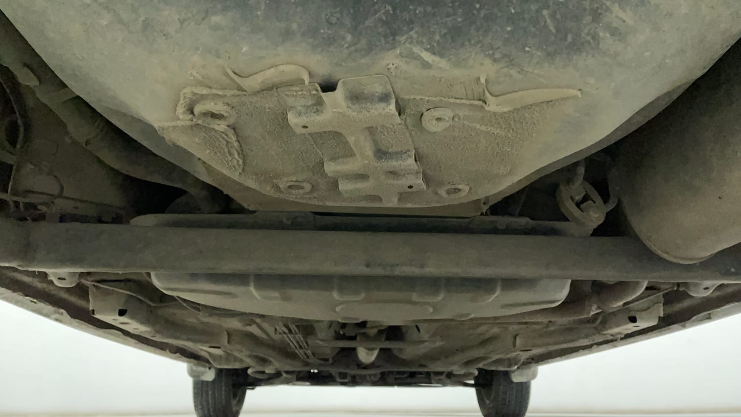 Used 2019 Tata Tiago Revotron XZA Petrol Automatic extra REAR UNDERBODY VIEW (TAKEN FROM REAR)