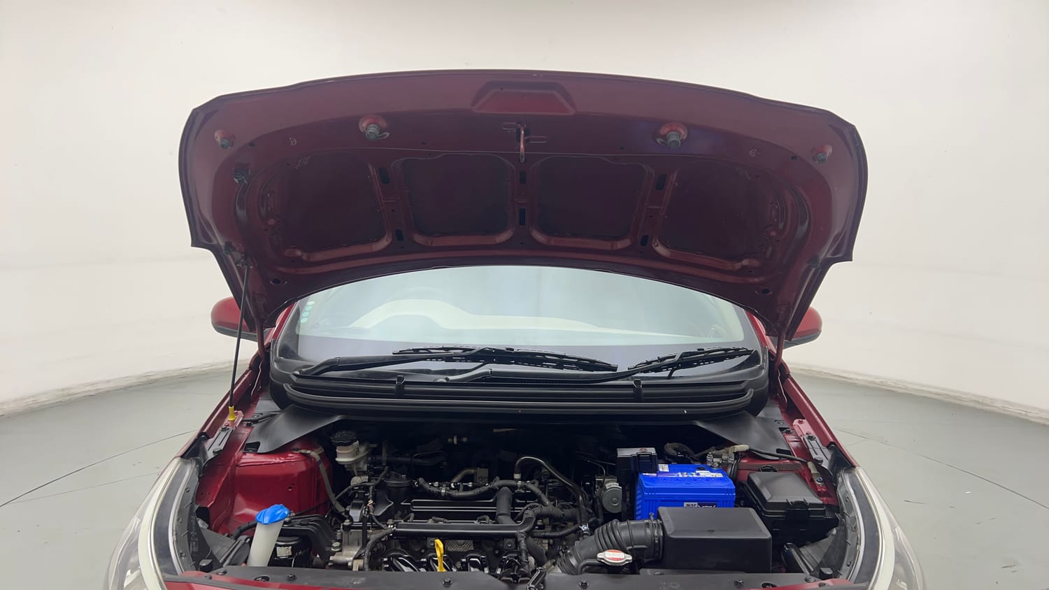 Used 2018 Hyundai Elite i20 Magna Executive 1.2 Petrol Manual engine ENGINE & BONNET OPEN FRONT VIEW