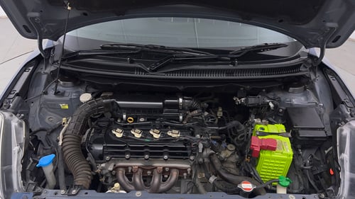 Used 2015 Maruti Suzuki Baleno Alpha 1.2 Petrol Manual engine ENGINE & BONNET OPEN FRONT VIEW