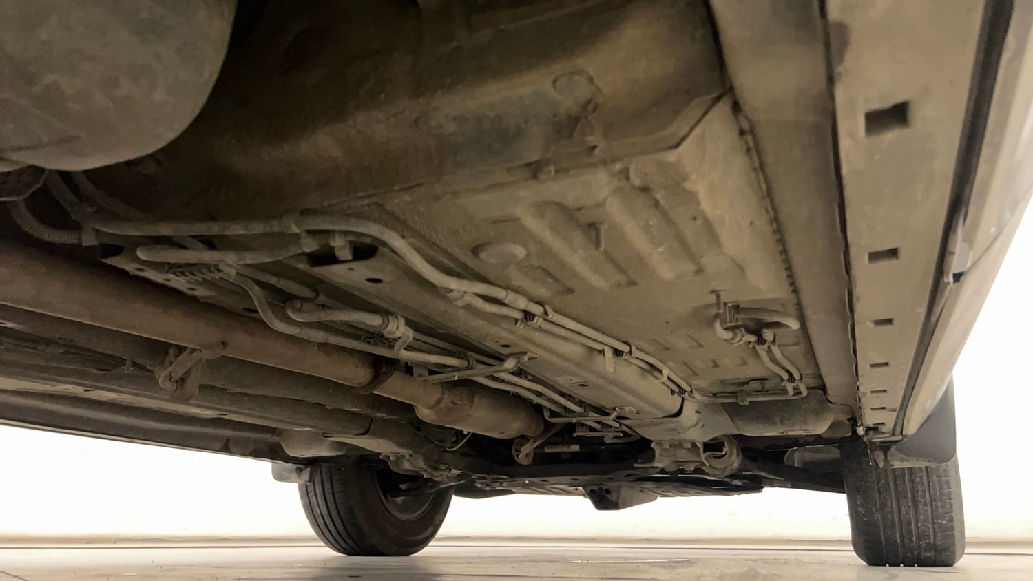 Used 2022 Tata Harrier XZ Plus Diesel Manual extra REAR RIGHT UNDERBODY VIEW