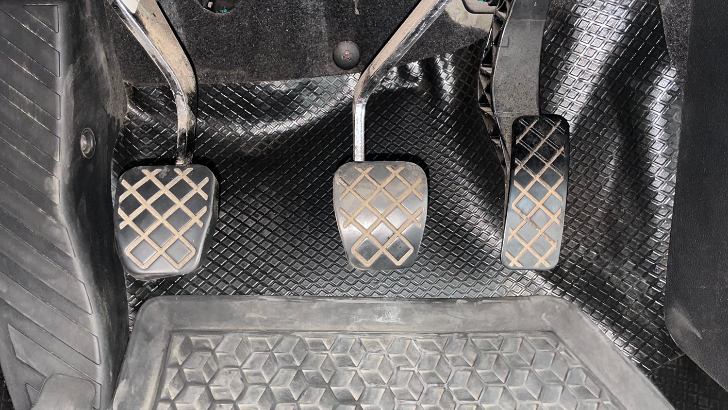 Used 2024 Skoda Kushaq Active 1.0 TSI MT Petrol Manual interior PEDALS VIEW