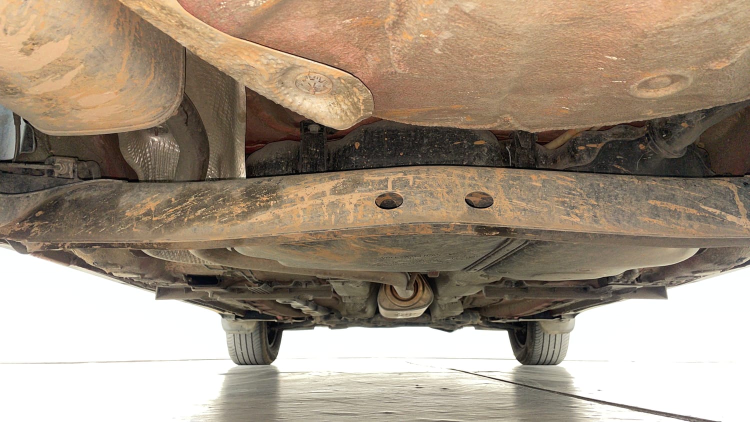 Used 2024 Skoda Kushaq Active 1.0 TSI MT Petrol Manual extra REAR UNDERBODY VIEW (TAKEN FROM REAR)