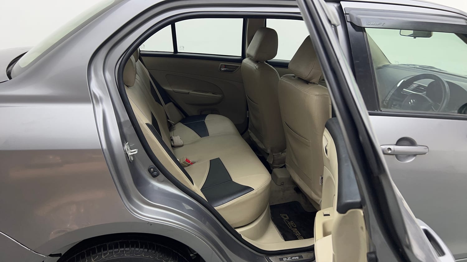 Used 2014 Maruti Suzuki Swift Dzire VXI Petrol Manual interior RIGHT SIDE REAR DOOR CABIN VIEW
