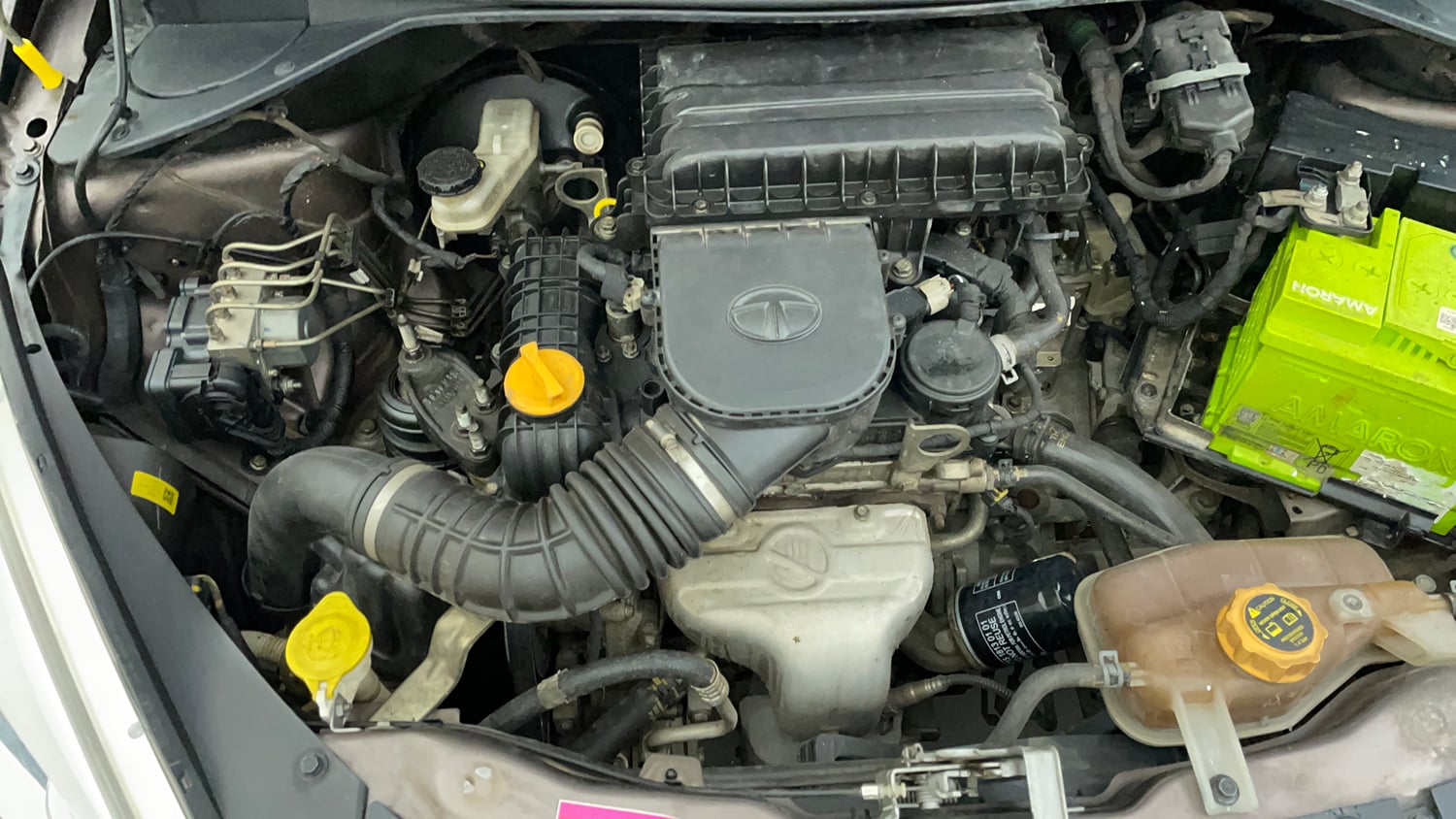 Used 2019 Tata Tiago Revotron XZA Petrol Automatic engine ENGINE RIGHT SIDE VIEW