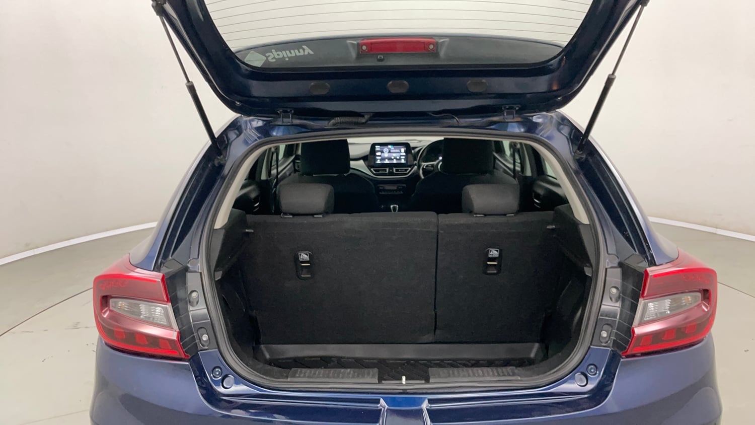 Used 2022 Maruti Suzuki Baleno Alpha AGS Petrol Automatic interior DICKY INSIDE VIEW