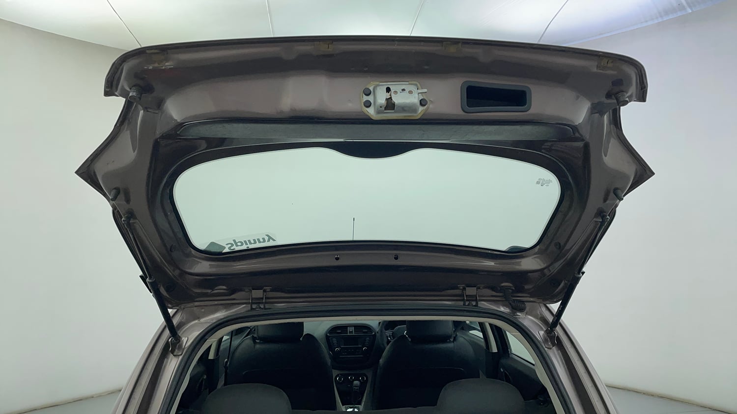 Used 2019 Tata Tiago Revotron XZA Petrol Automatic interior DICKY DOOR OPEN VIEW