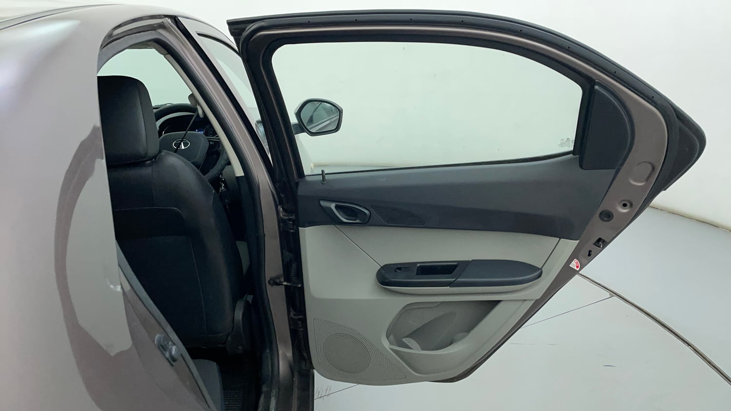 Used 2019 Tata Tiago Revotron XZA Petrol Automatic interior RIGHT REAR DOOR OPEN VIEW