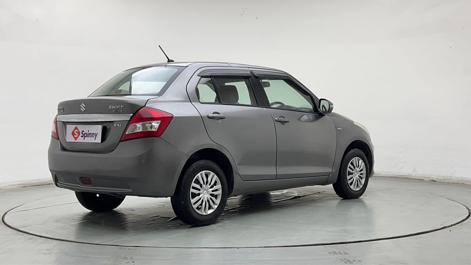 Used 2014 Maruti Suzuki Swift Dzire VXI Petrol Manual exterior RIGHT REAR CORNER VIEW