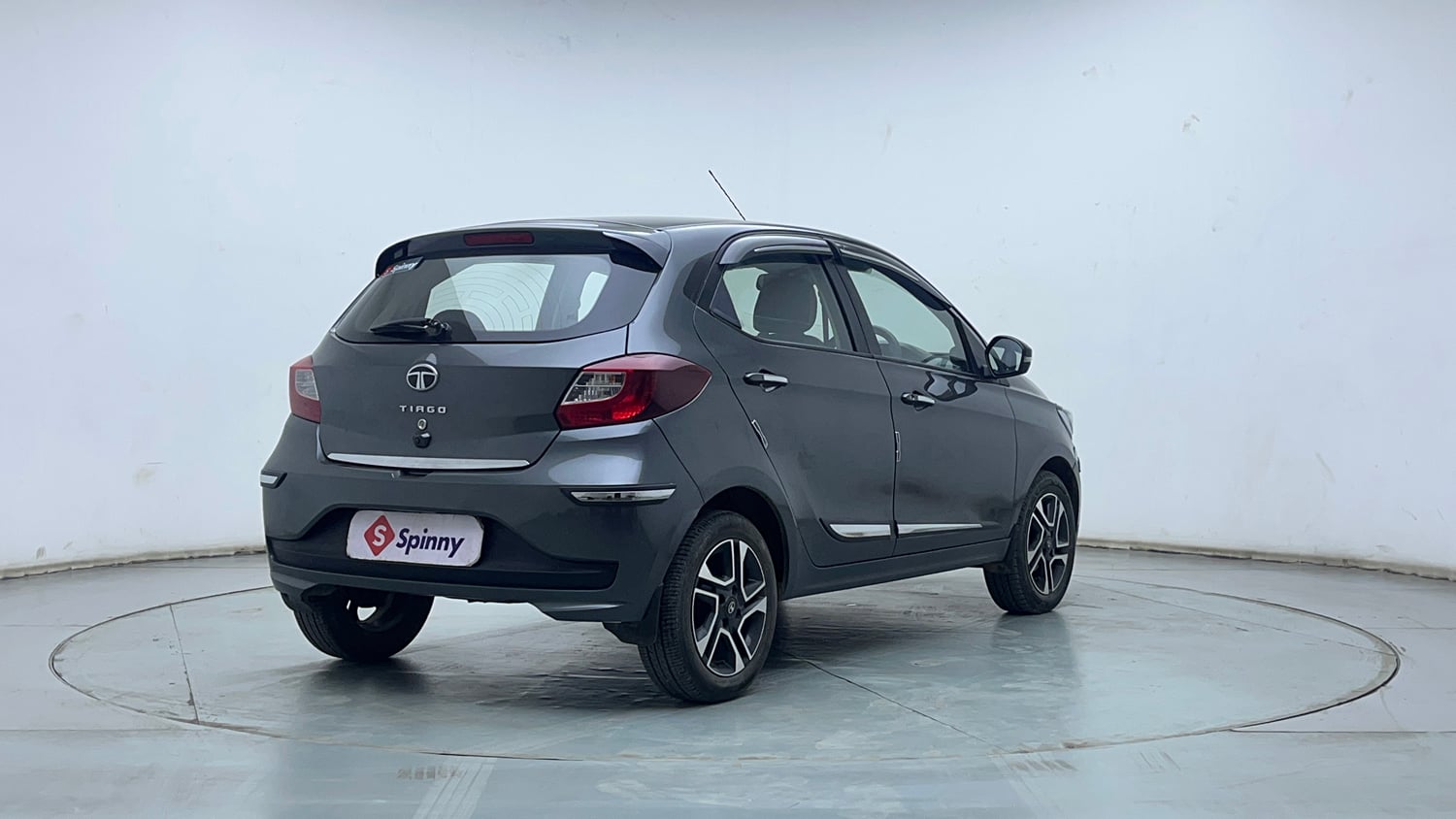 Used 2024 Tata Tiago XZA Plus Petrol Automatic exterior RIGHT REAR CORNER VIEW