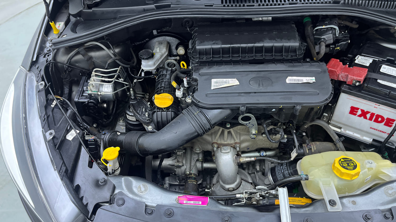 Used 2024 Tata Tiago XZA Plus Petrol Automatic engine ENGINE RIGHT SIDE VIEW