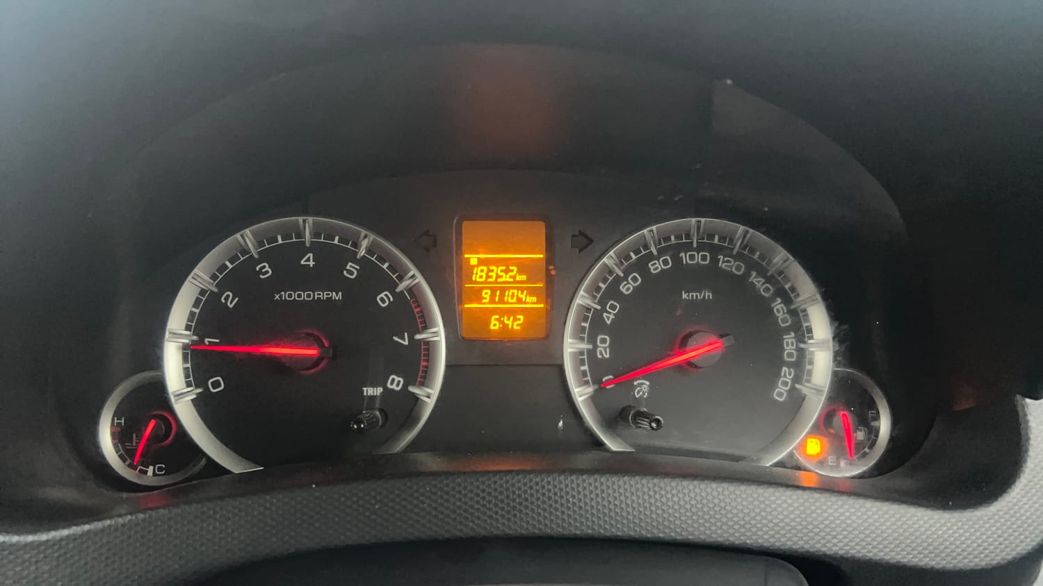 Used 2016 Maruti Suzuki Swift VXi Petrol Manual interior CLUSTERMETER VIEW