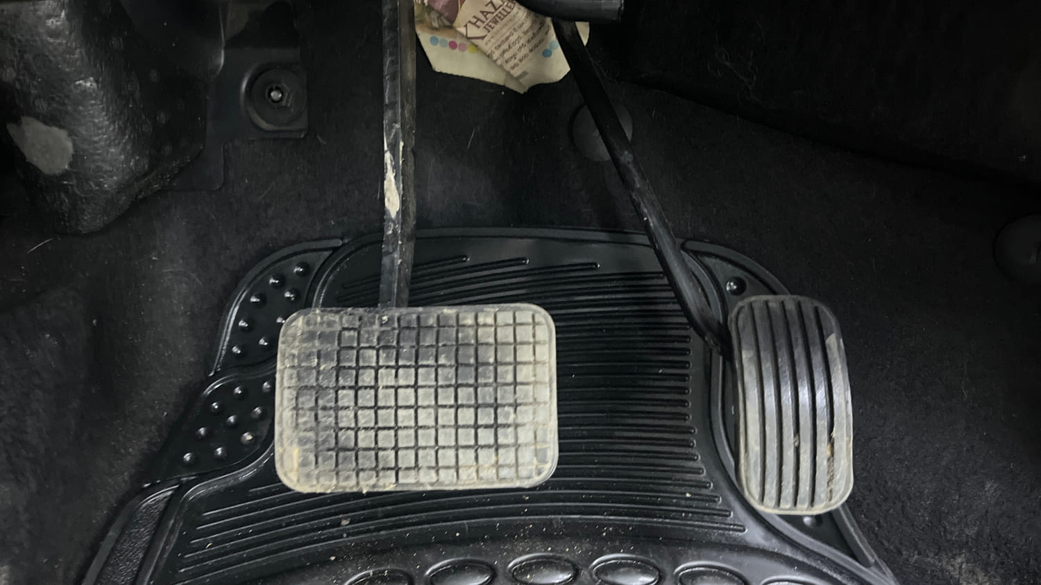 Used 2024 Tata Tiago XZA Plus Petrol Automatic interior PEDALS VIEW