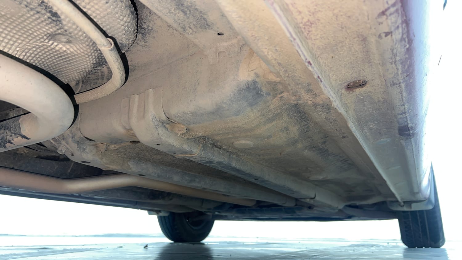 Used 2018 Hyundai Elite i20 Magna Executive 1.2 Petrol Manual extra REAR RIGHT UNDERBODY VIEW