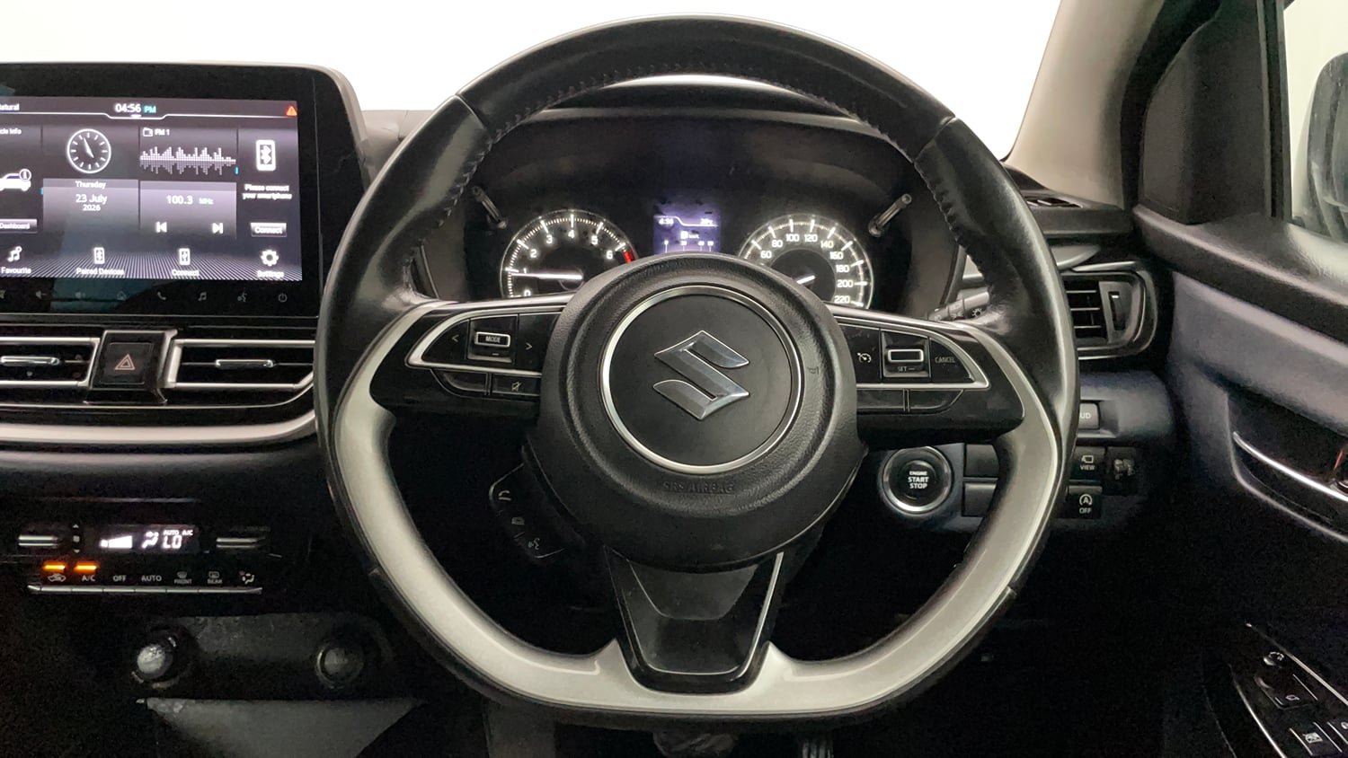 Used 2022 Maruti Suzuki Baleno Alpha AGS Petrol Automatic interior STEERING VIEW