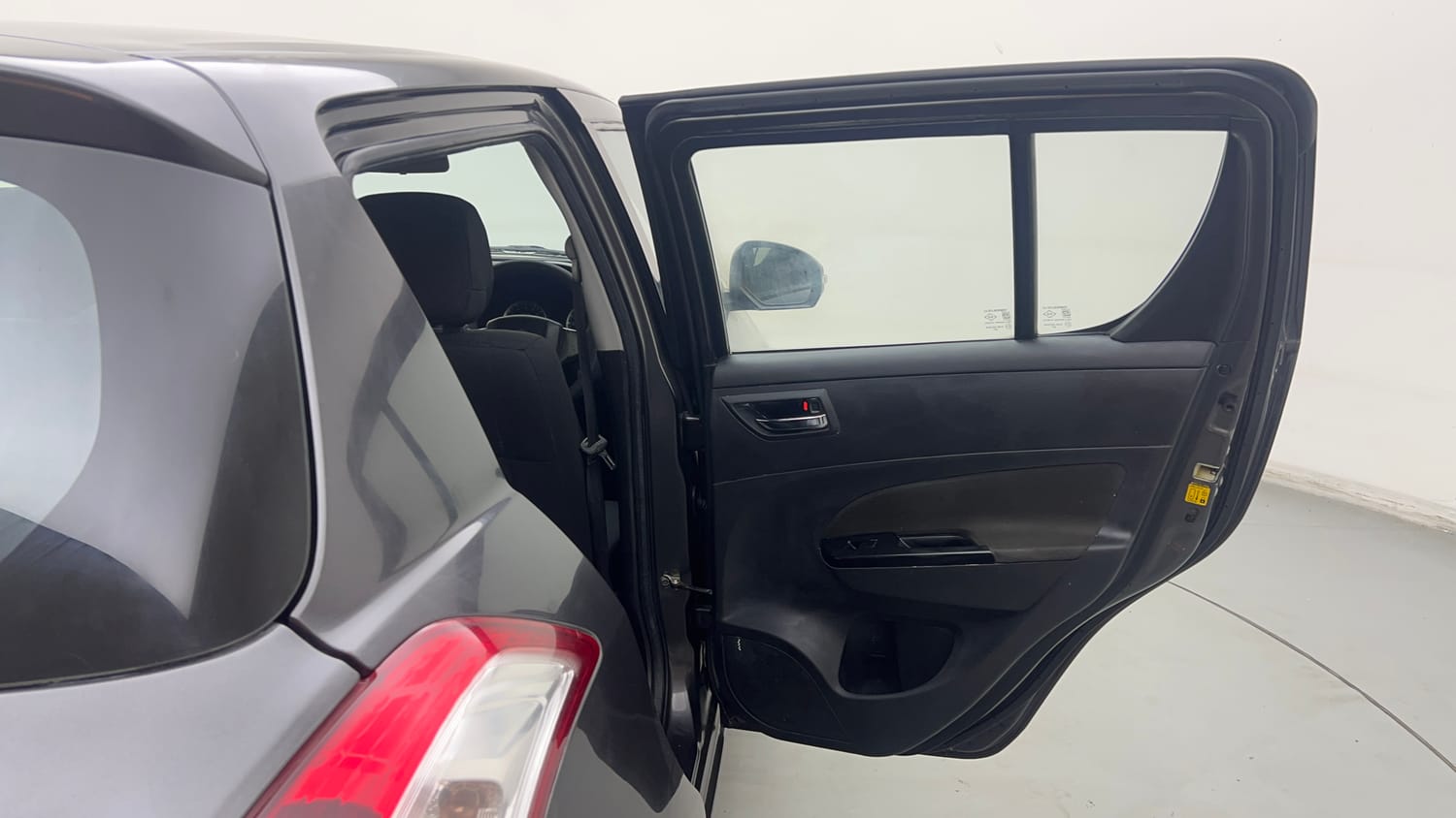 Used 2016 Maruti Suzuki Swift VXi Petrol Manual interior RIGHT REAR DOOR OPEN VIEW