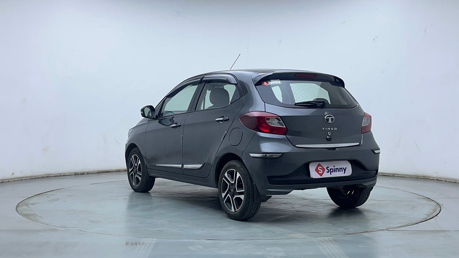 Used 2024 Tata Tiago XZA Plus Petrol Automatic exterior LEFT REAR CORNER VIEW