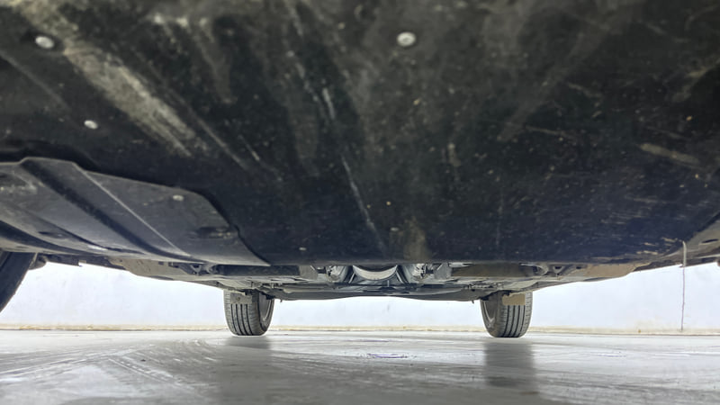 Used 2024 Toyota Glanza V AMT Petrol Automatic extra FRONT LEFT UNDERBODY VIEW