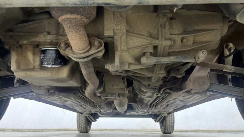 Used 2018 Maruti Suzuki Alto K10 VXi (O) Petrol Manual extra FRONT LEFT UNDERBODY VIEW