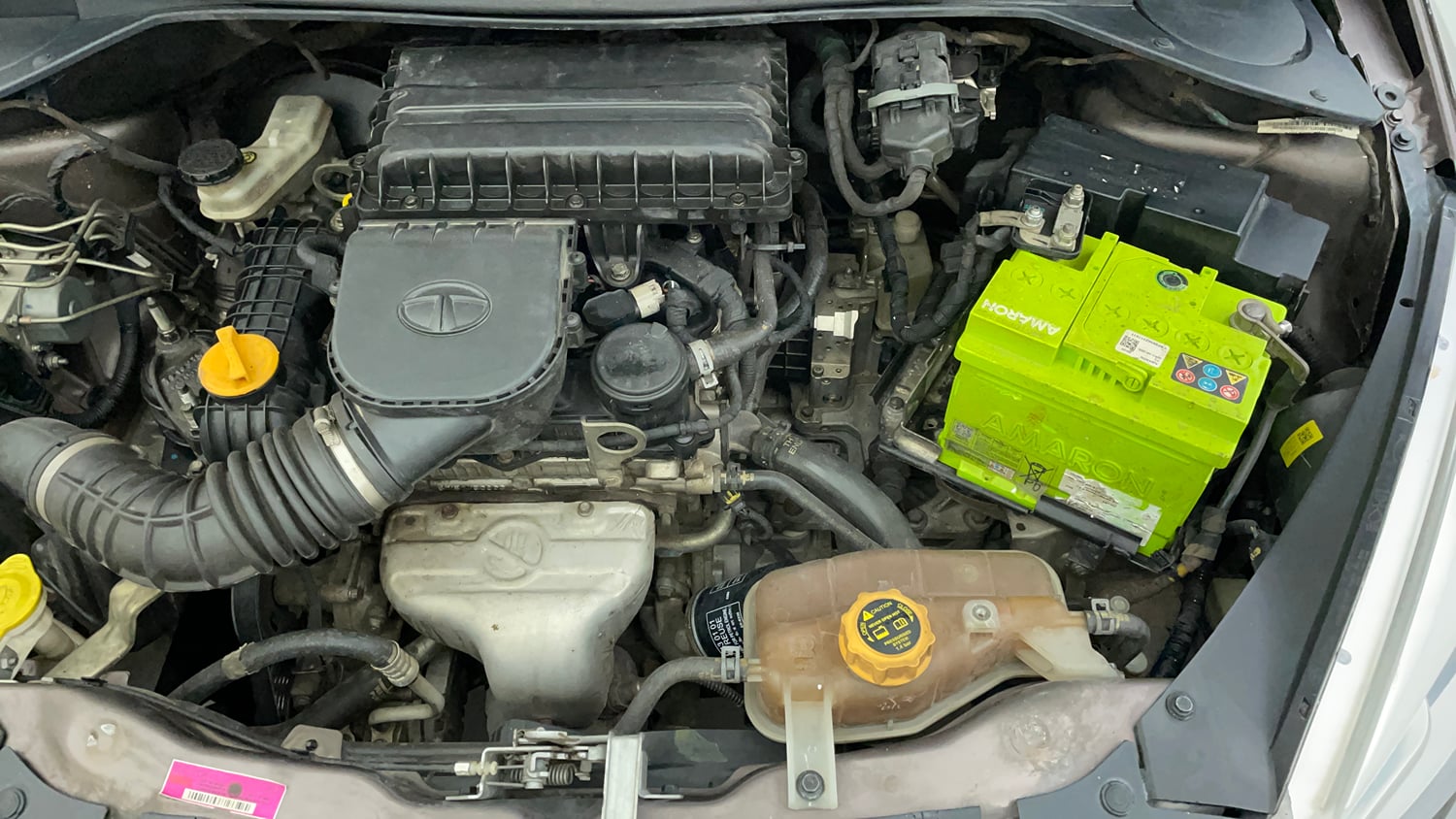 Used 2019 Tata Tiago Revotron XZA Petrol Automatic engine ENGINE LEFT SIDE VIEW