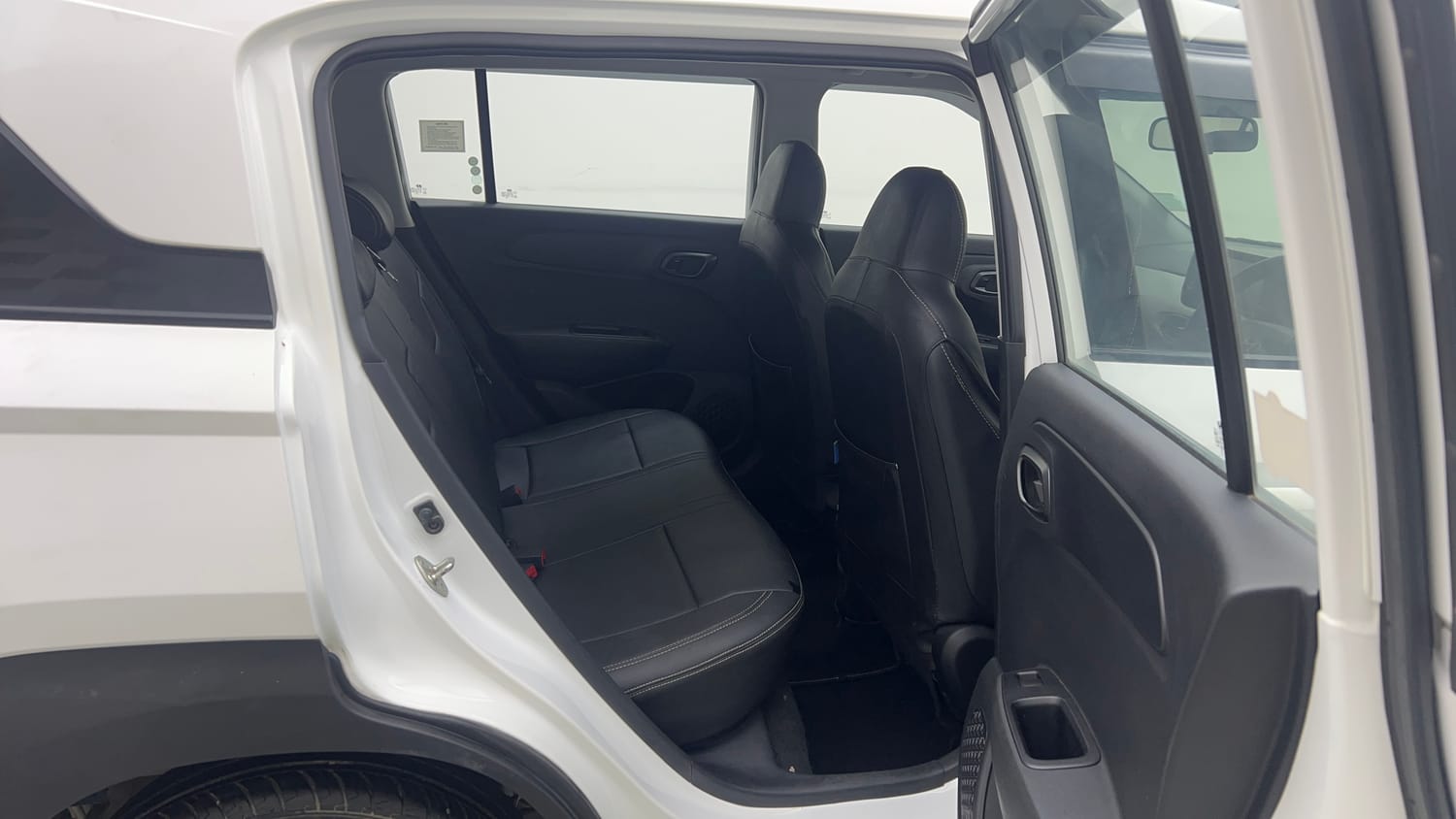 Used 2024 Hyundai Exter SX 1.2 CNG MT Cng Manual interior RIGHT SIDE REAR DOOR CABIN VIEW
