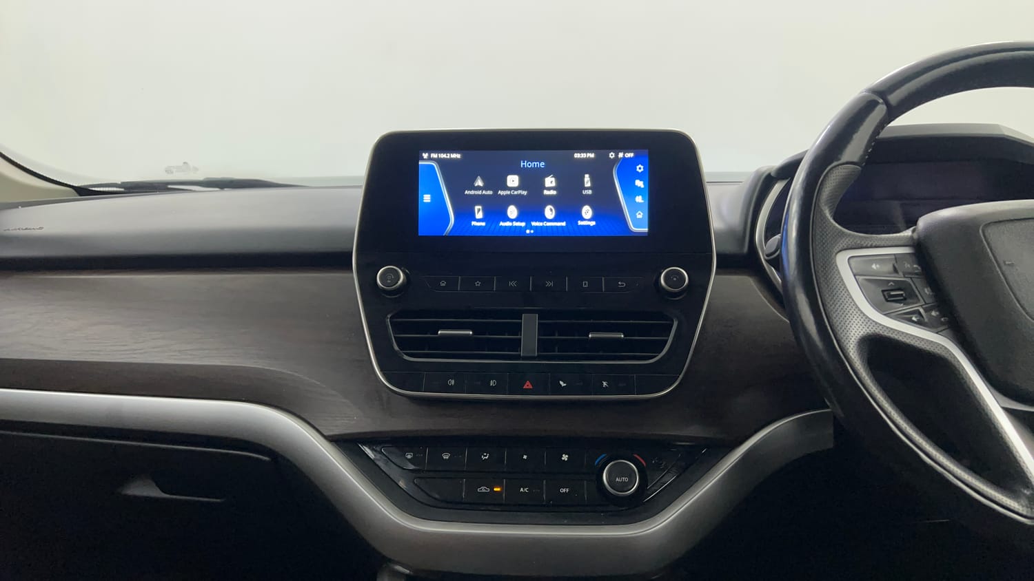 Used 2022 Tata Harrier XZ Plus Diesel Manual interior MUSIC SYSTEM & AC CONTROL VIEW