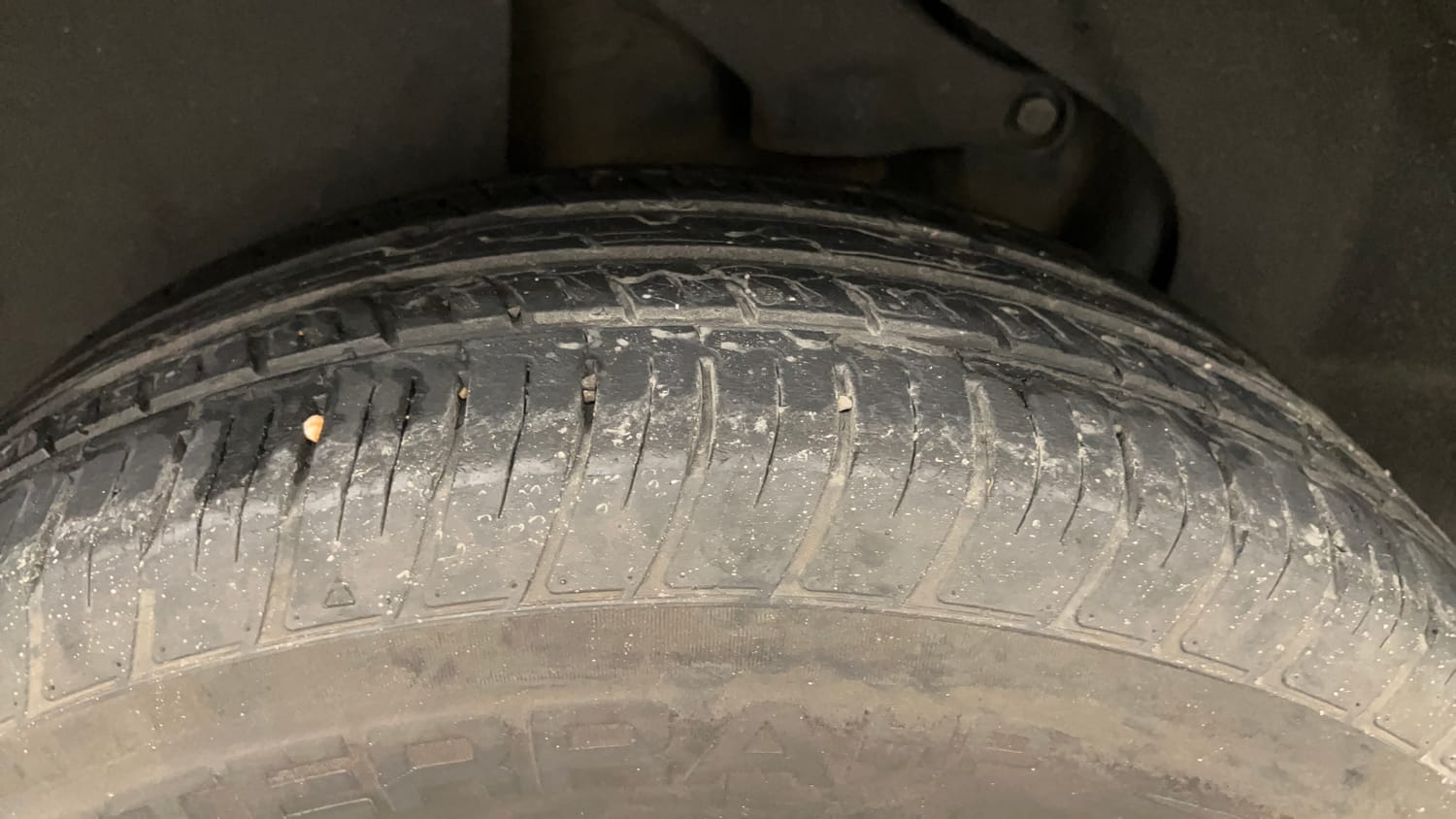 Used 2022 Tata Harrier XZ Plus Diesel Manual tyres RIGHT REAR TYRE TREAD VIEW