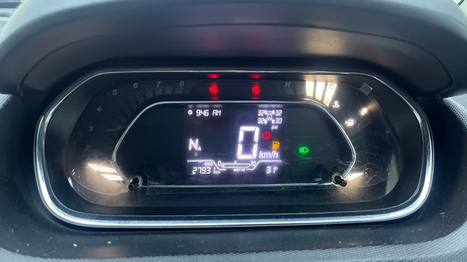 Used 2024 Tata Tiago XZA Plus Petrol Automatic interior CLUSTERMETER VIEW
