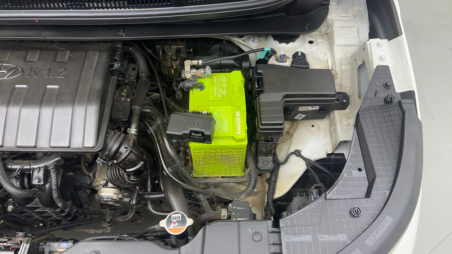 Used 2024 Hyundai Exter SX 1.2 CNG MT Cng Manual engine ENGINE LEFT SIDE VIEW