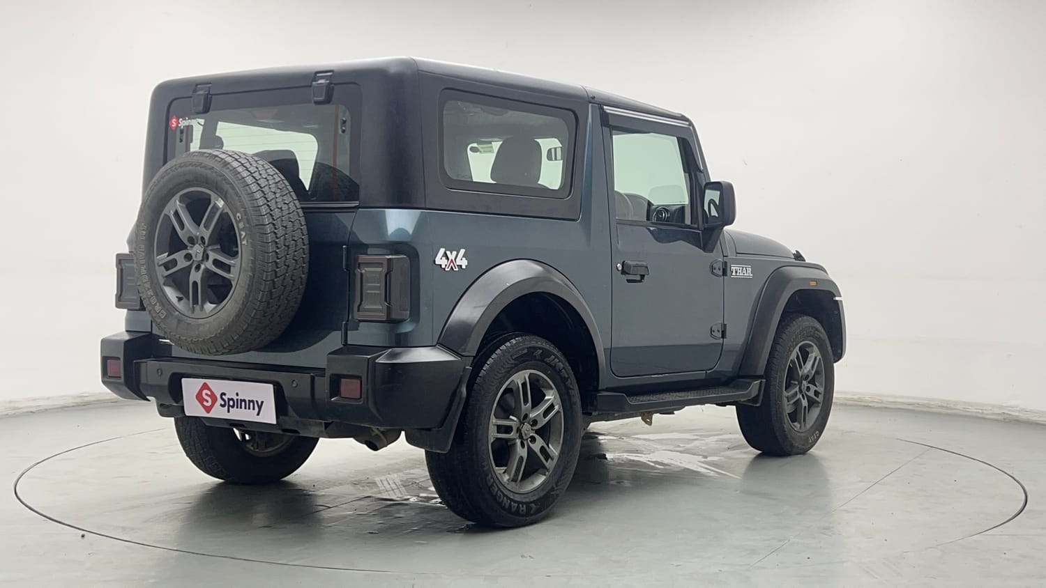 Used 2023 mahindra Thar LX Hard Top Diesel AT 4WD Diesel Automatic exterior RIGHT REAR CORNER VIEW