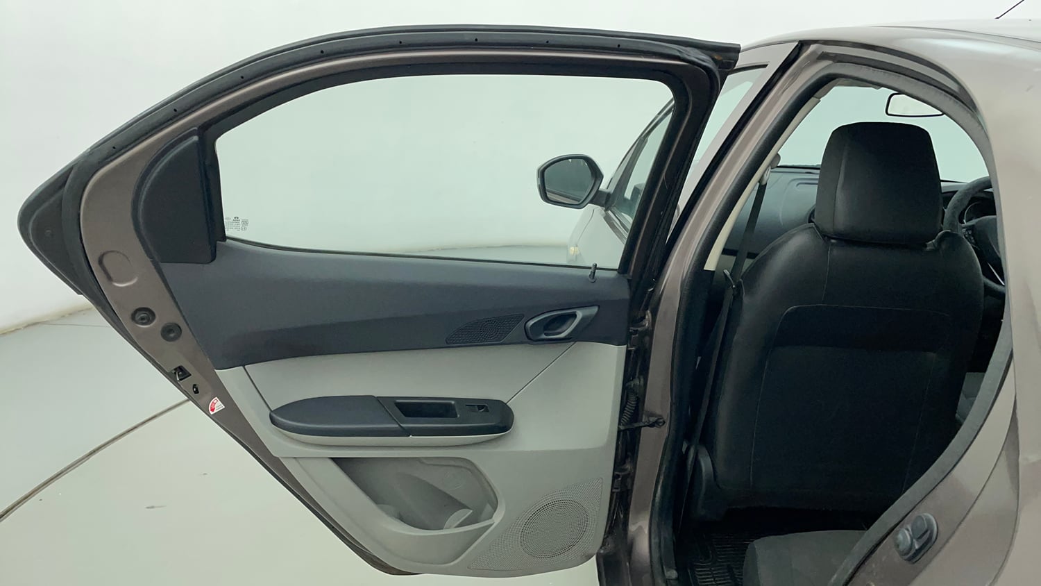 Used 2019 Tata Tiago Revotron XZA Petrol Automatic interior LEFT REAR DOOR OPEN VIEW